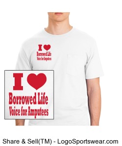 Borrowed Life "I Love" T-shirt Design Zoom